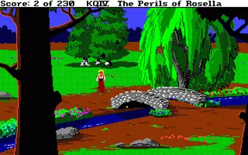 King's Quest IV - The Perils of Rosella_Disk1 screen shot game playing